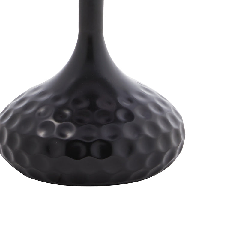 Masuta de cafea Fabron piatra sinterizata, negru, 50x50x52 cm, detaliu produs