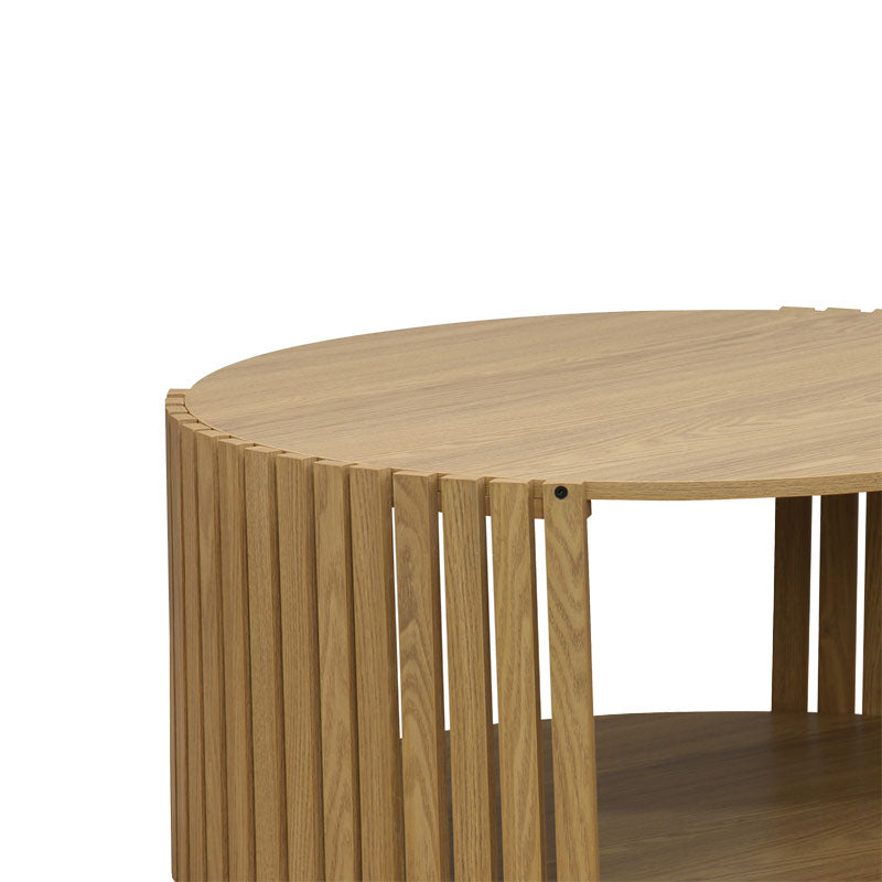 Masuta de cafea Heavenly MDF culoare lemn, Natural, D83x38 cm