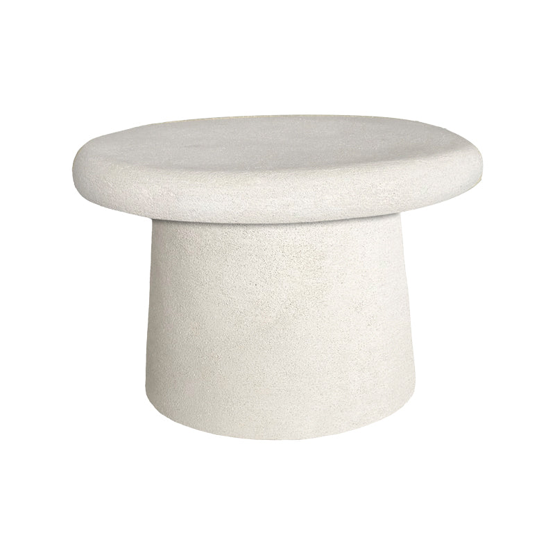 Masuta de cafea Herona, MDF, Alb, D60x40 cm