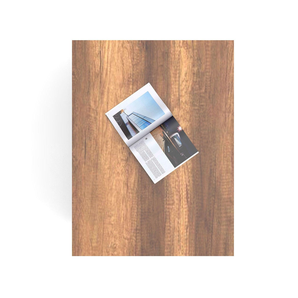 Masuta de cafea Industrial Kane, Nuc, 80 x 43 x 60 cm