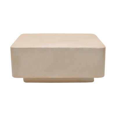 Masuta de cafea Nerde, Crem, 90x60x38 cm, detaliu produs