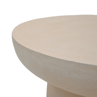 Masuta de cafea Nuebo, Crem, D70x40 cm, detaliu produs