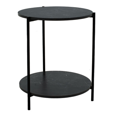 Masuta de cafea Rhythm, negru - negru D48x60 cm