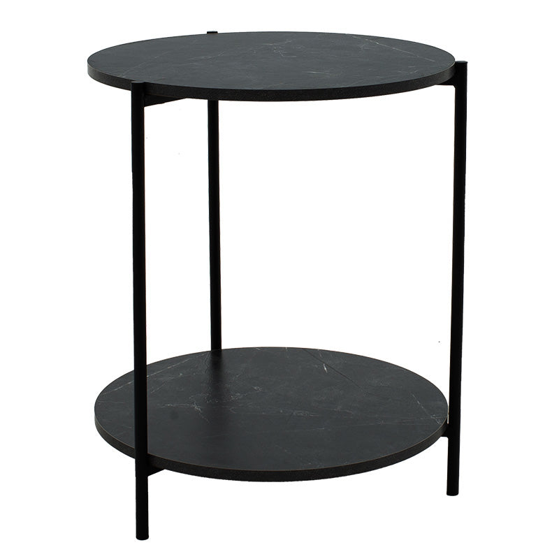 Masuta de cafea Rhythm, negru - negru D48x60 cm