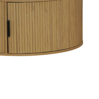 Masuta de cafea Scandi MDF culoare lemn, Natural, D80x36 cm, foto produs