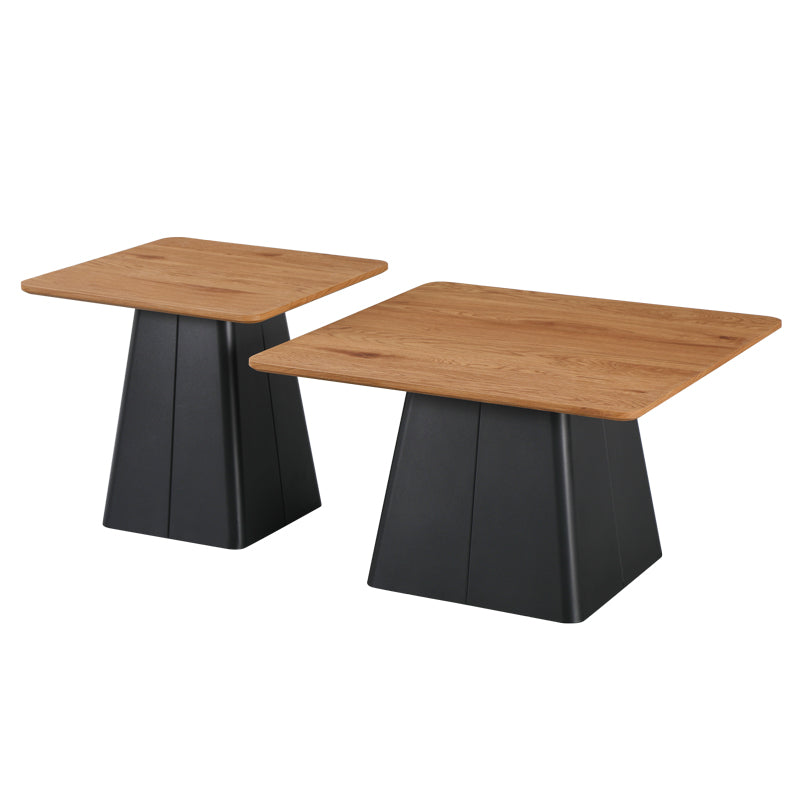 Masuta de cafea Square, Metal, Negru