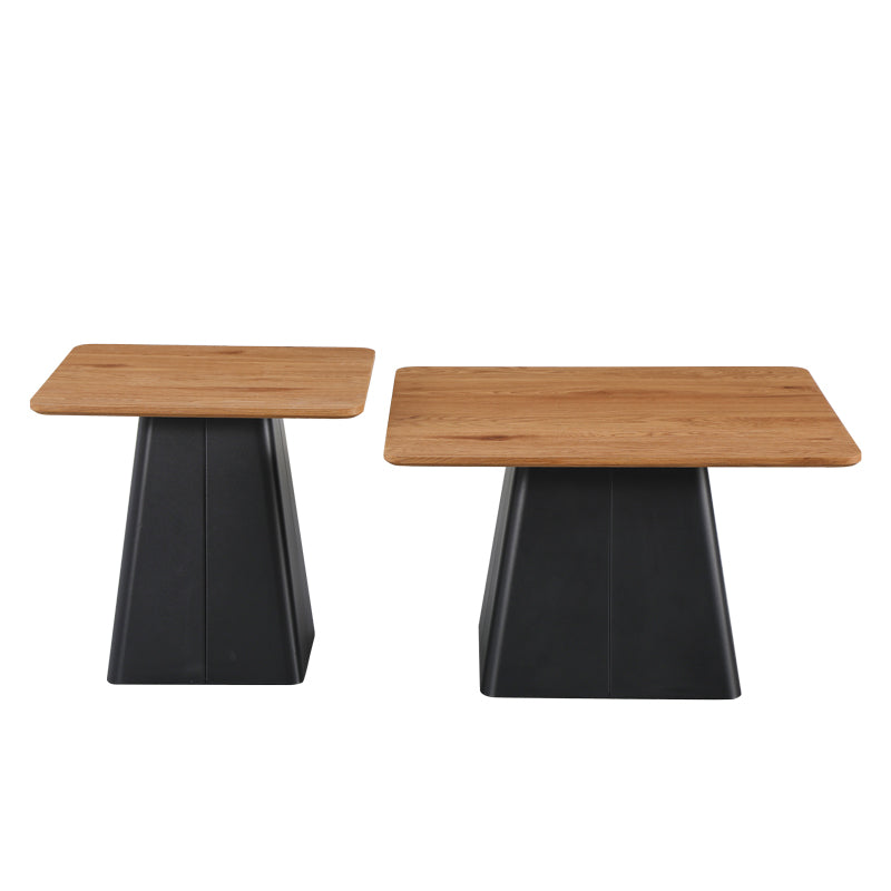Masuta de cafea Square, Metal, Negru