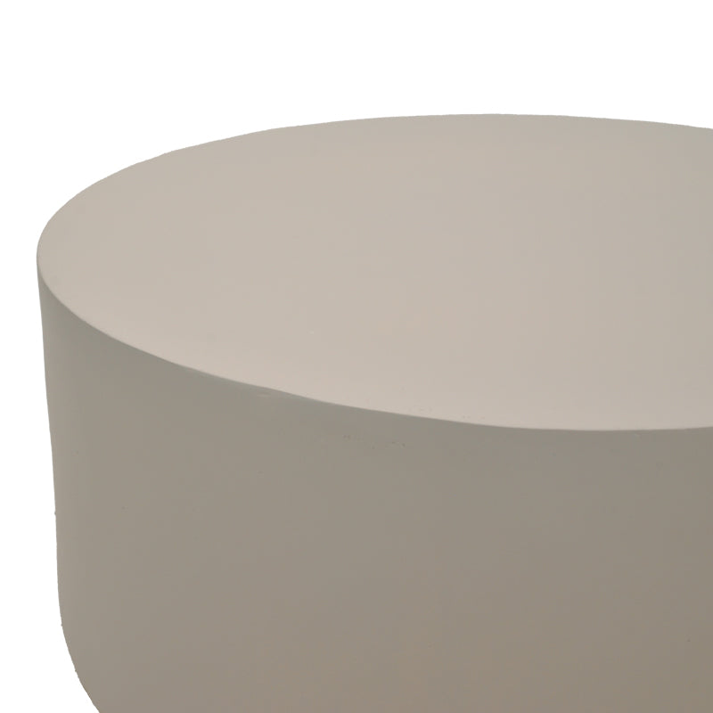 Masuta de cafea Tierra, Gri, D75x37 cm