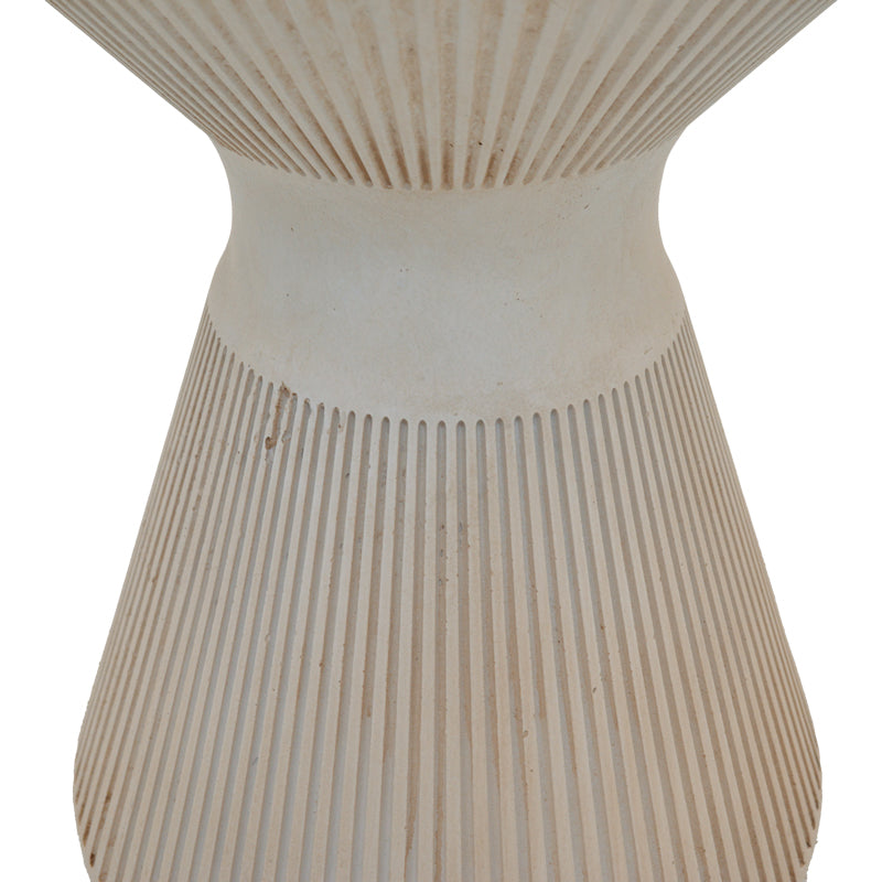 Masuta de cafea Vartio, Crem, D49x66 cm