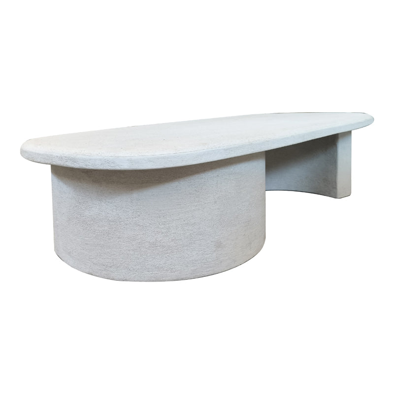 Masuta de cafea Verven, MDF, Alb, 120x60x32 cm