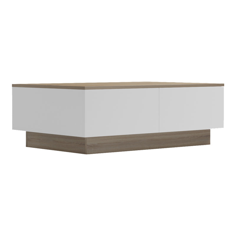 Masuta de cafea Winey, Stil Sonona-Alb, Lemn, 90x60x31 cm