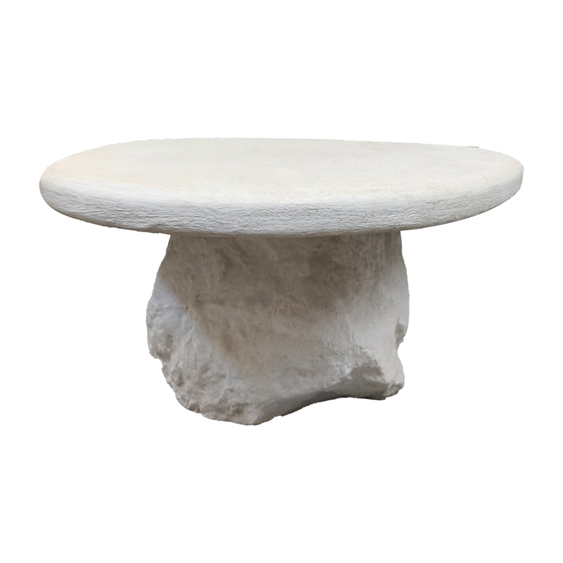 Masuta de cafea Zinol, MDF, Alb, 105x62x32 cm