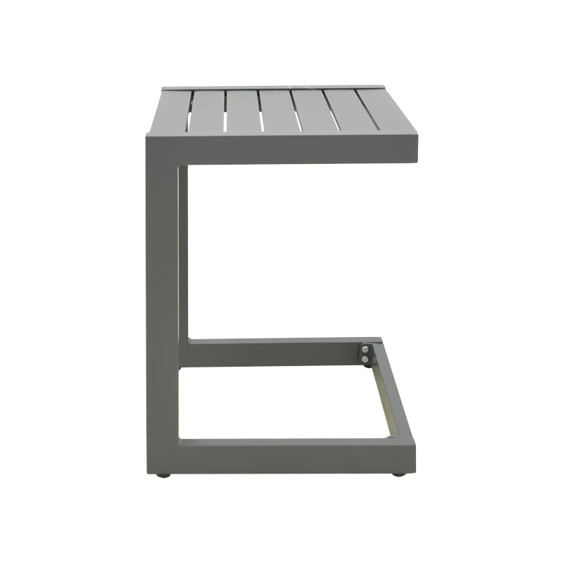 Masuta de exterior Aether din aluminiu, Antracit, 38x37x53 cm - Antracit