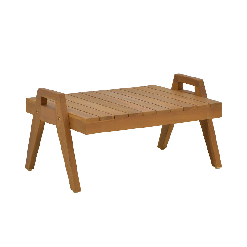 mobilier de gradina Masuta de plaja Kally Boho Natural 60x50x34 cm