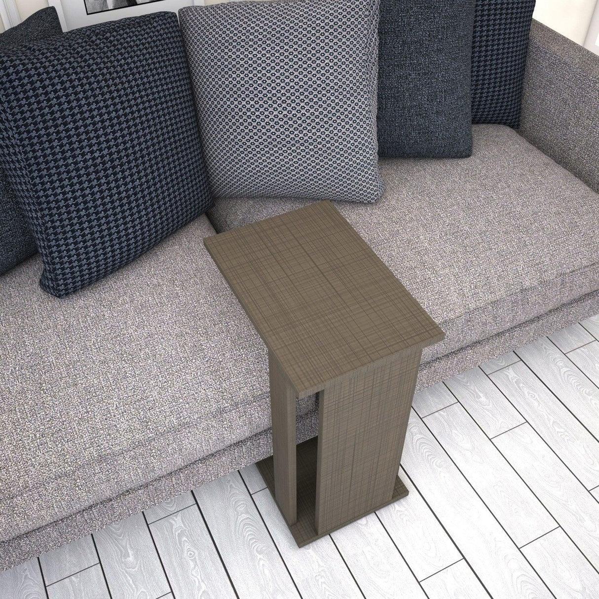 Tabel lateral Zoned, Maro, 30x61x43 cm