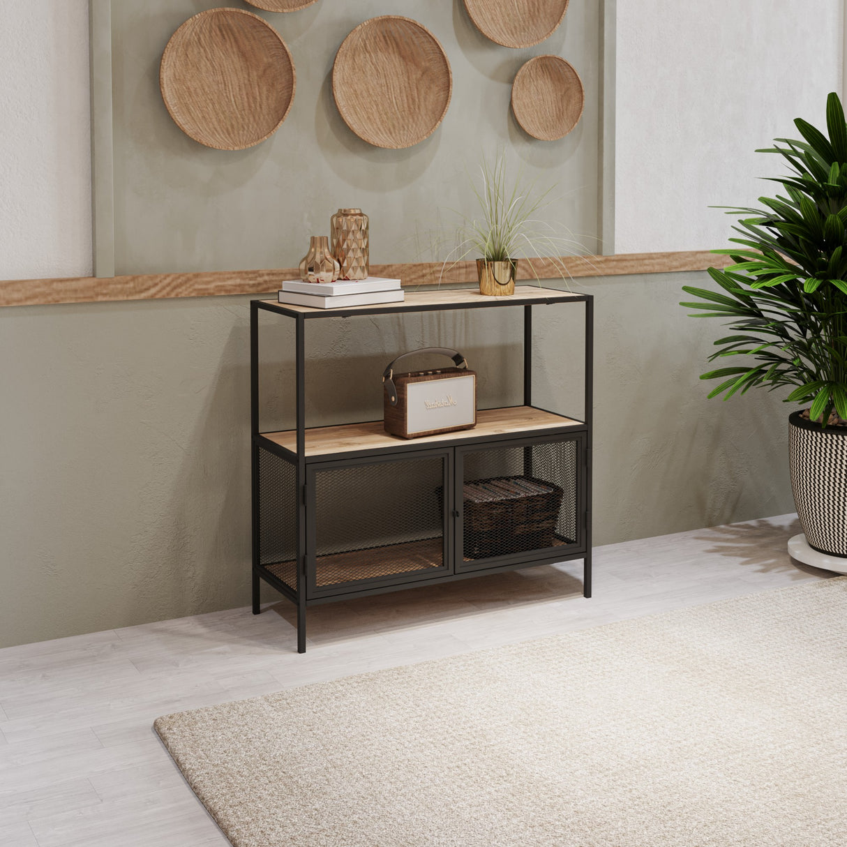 Mobilă Tatu, 80x30 cm - Oak
Black