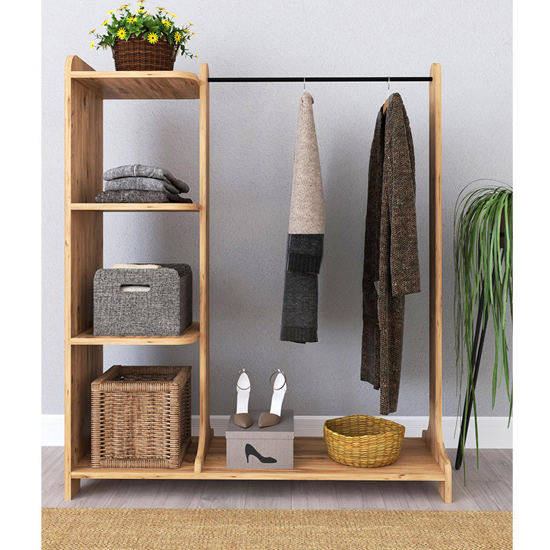 Mobilier de intrare Renesme alb 106x35x128 cm, 35x106 cm