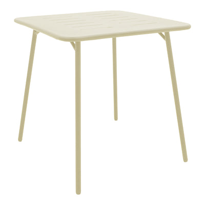 Moraja Deraby set 3 piese crem metal 70x70x73cm, 70x70x73 cm, vedere laterală, metal, pentru living sau bucătărie