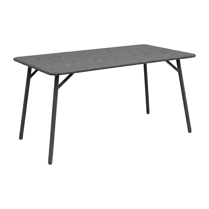 Moraja Deraby set 5 piese negru metal, 140x80x72 cm