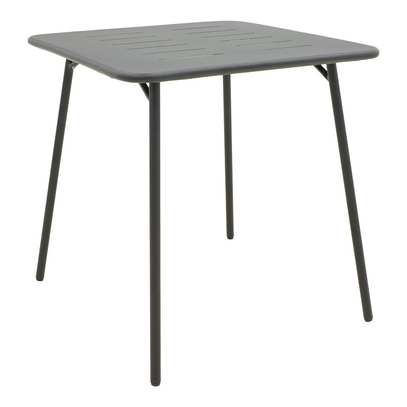 Moraja Federal set 3 piese negru metal, 70x70x73 cm