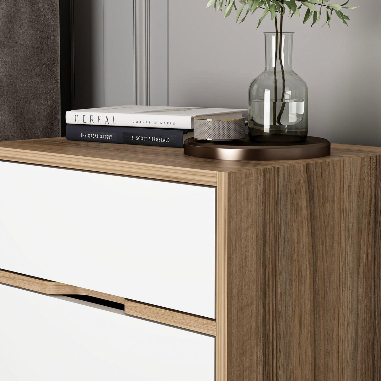 Noptiera Elina - 8171, Nuc, 54x40x47 cm