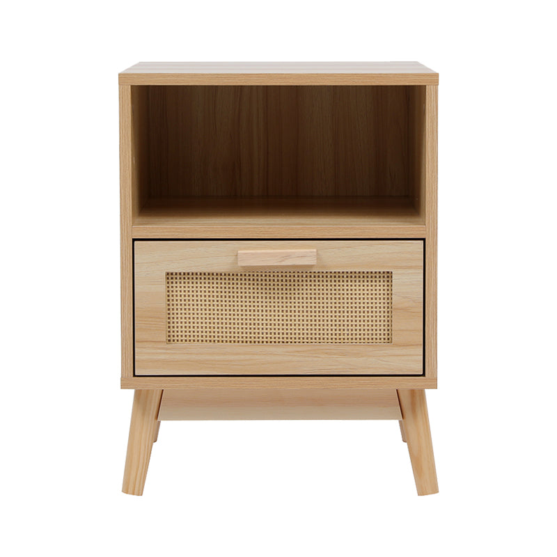 Noptiera Scandy, Natural, 40x40x55 cm, imagine produs 6