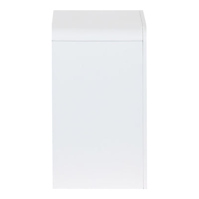 Noptiera Zeplen, Alb, 40x30x53 cm, perspectiva suplimentara