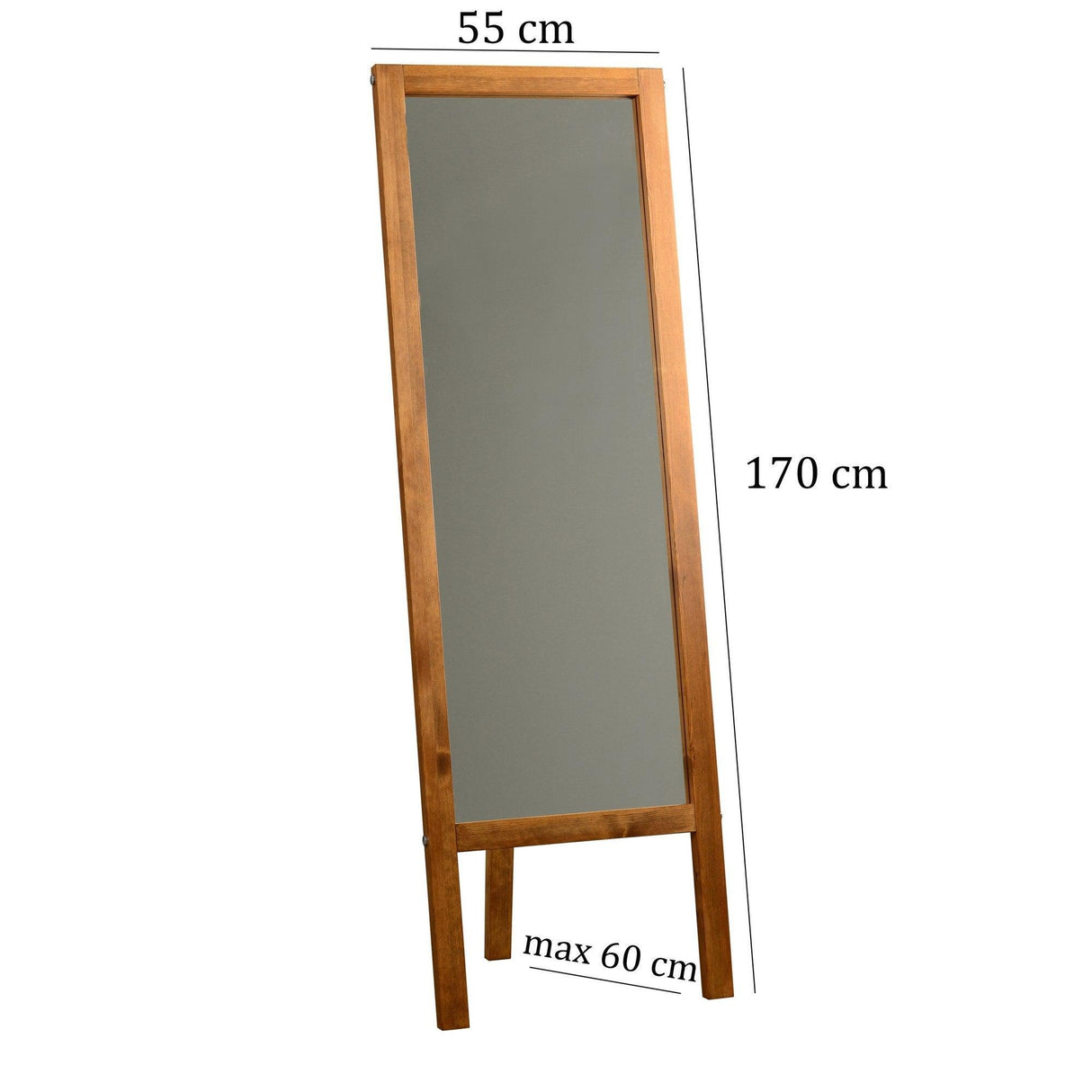 OGLINDĂ A42, Stejar, 3x170x55 cm
