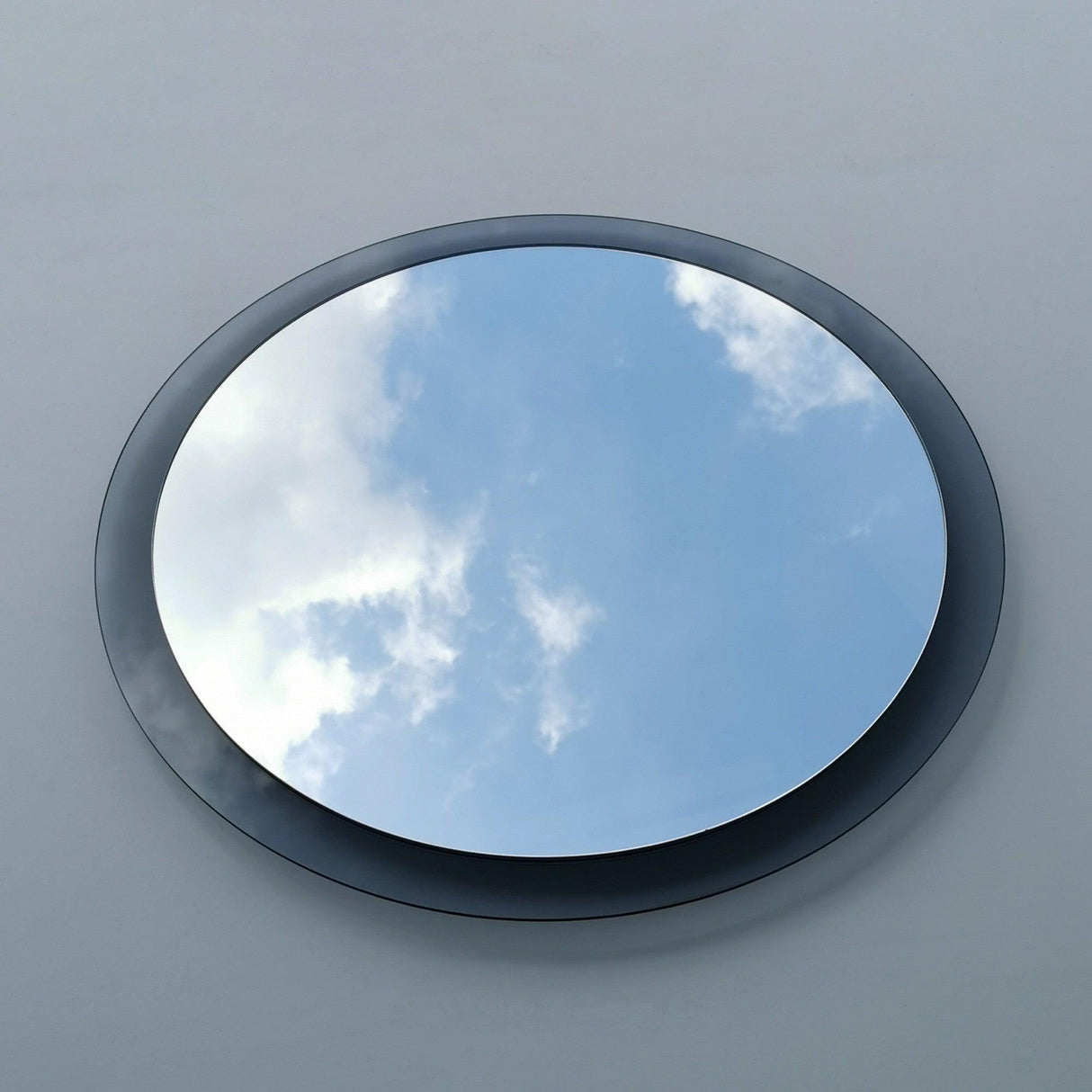 Oglindă Aqua A346, Fum, 3x65x65 cm