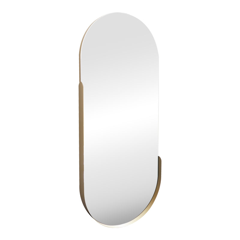 Oglinda decorativa Asteria, Metal, 45x5x105 cm - Auriu