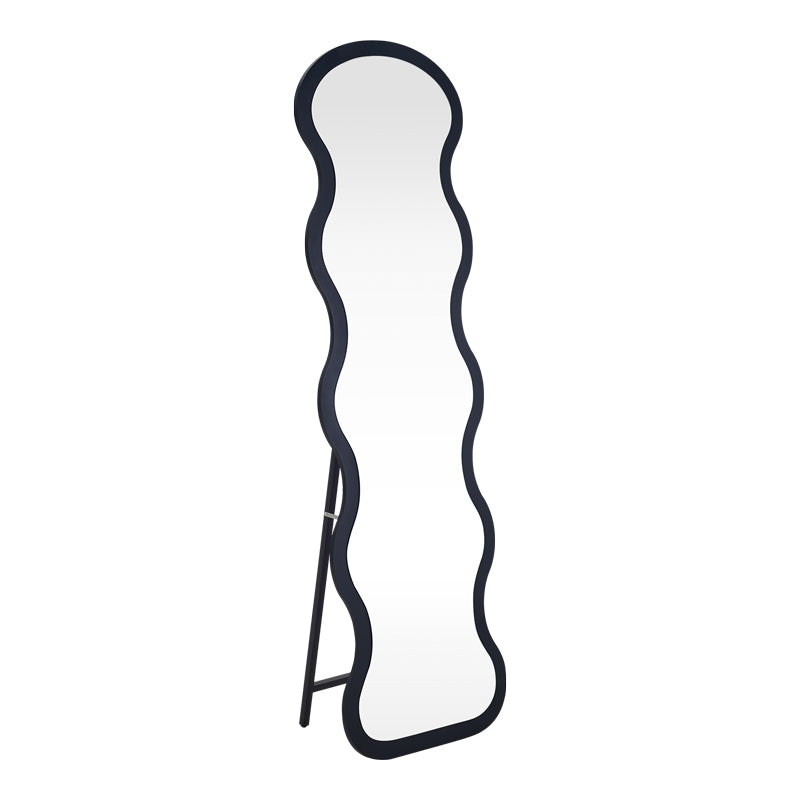 Oglinda decorativa Dural, Negru - Alb, 50x30x160 cm - Negru