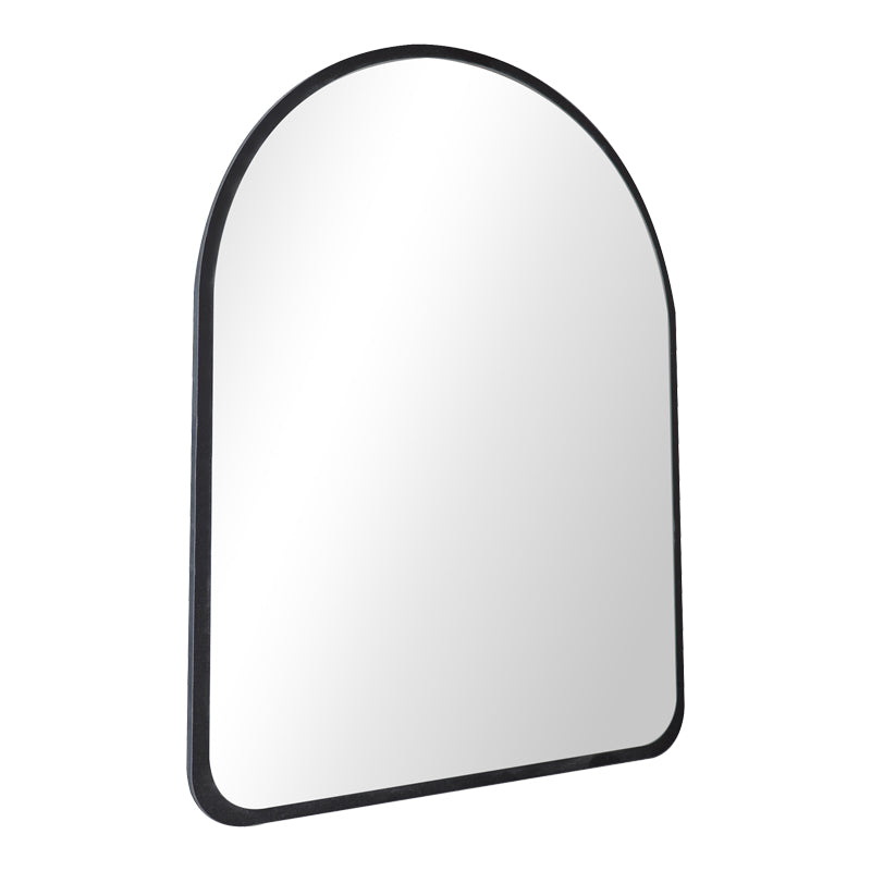Oglinda decorativa Selene, MDF, 46x2x60 cm - Negru