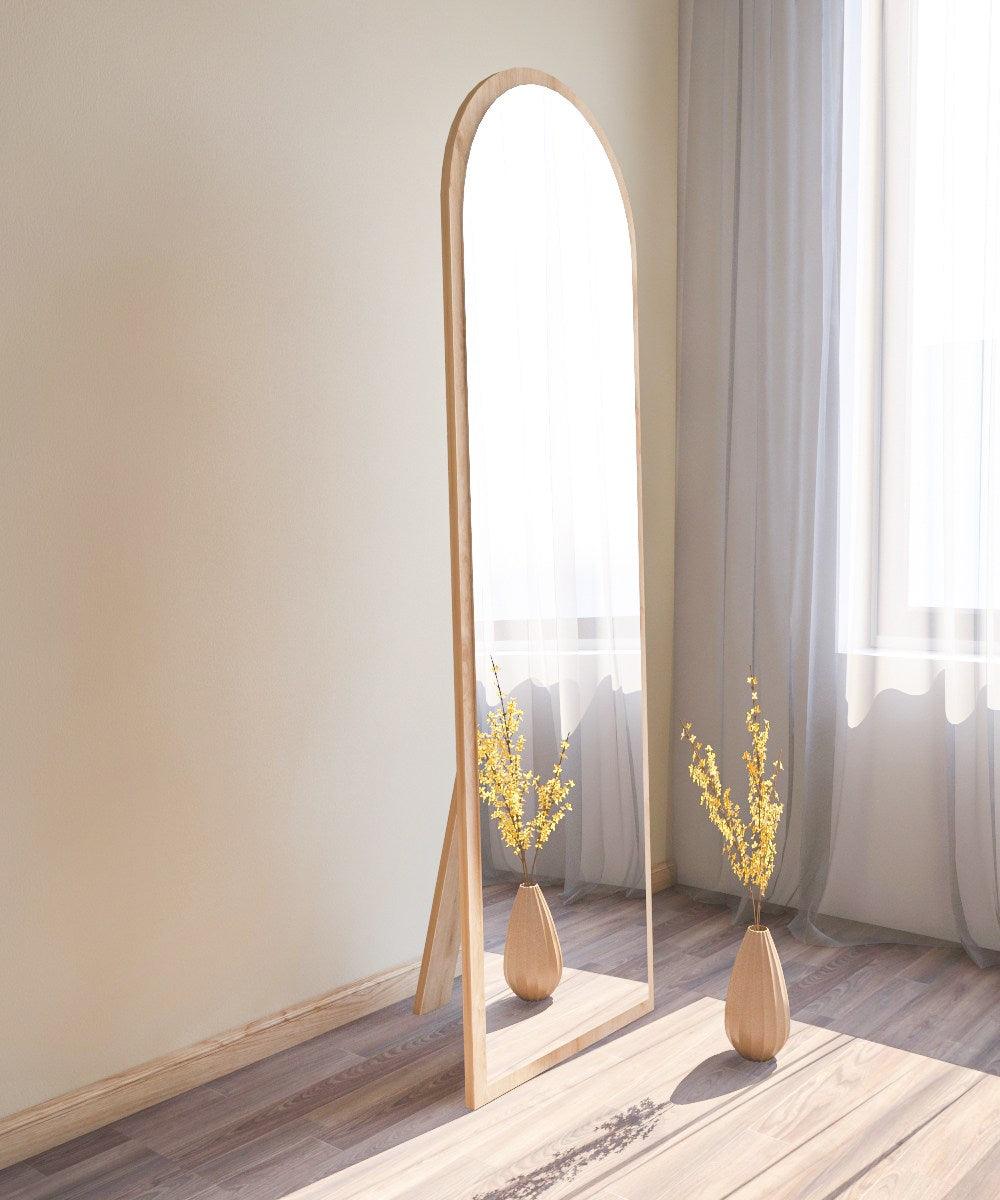 Oglindă Emma - Natural, Natural, 2x160x50 cm