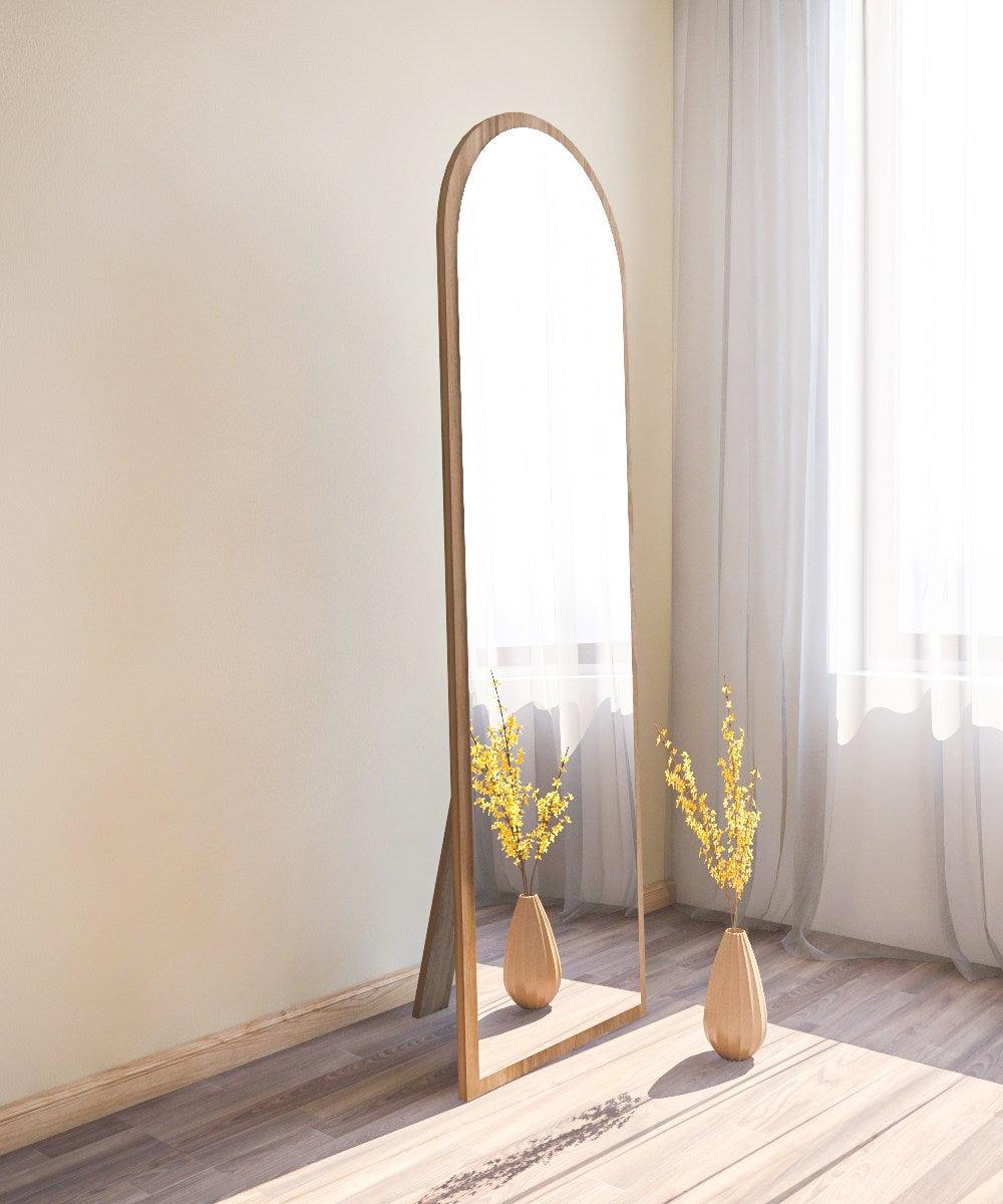 Oglindă Emma - Walnut, Nuc, 2x160x50 cm