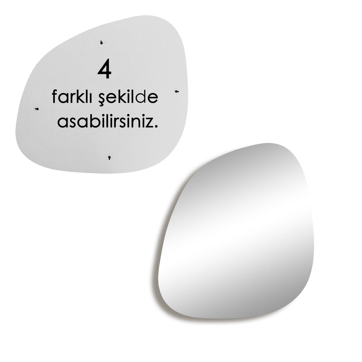 Oglindă Soho, Aur, 2x75x58 cm