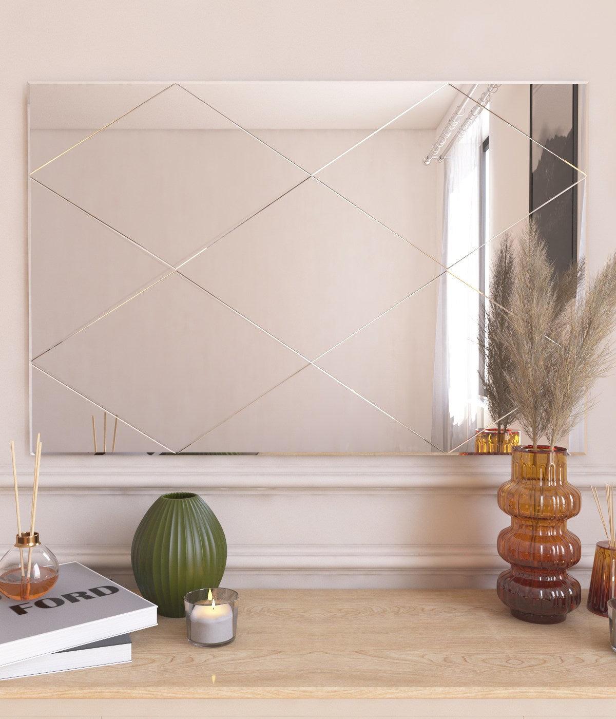 Oglindă Vocal - White, Alb, 2x75x50 cm