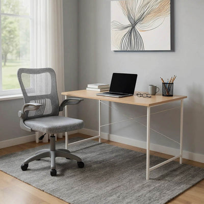 Pachet Mobilier Birou pentru Studenti, Mindset Set 2 Piese, Lemn/metal, Compacte