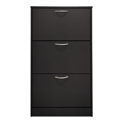 Pantofar cu rafturi Savaz, metal și lemn, Antracit, 60x24x114 cm, detaliu produs