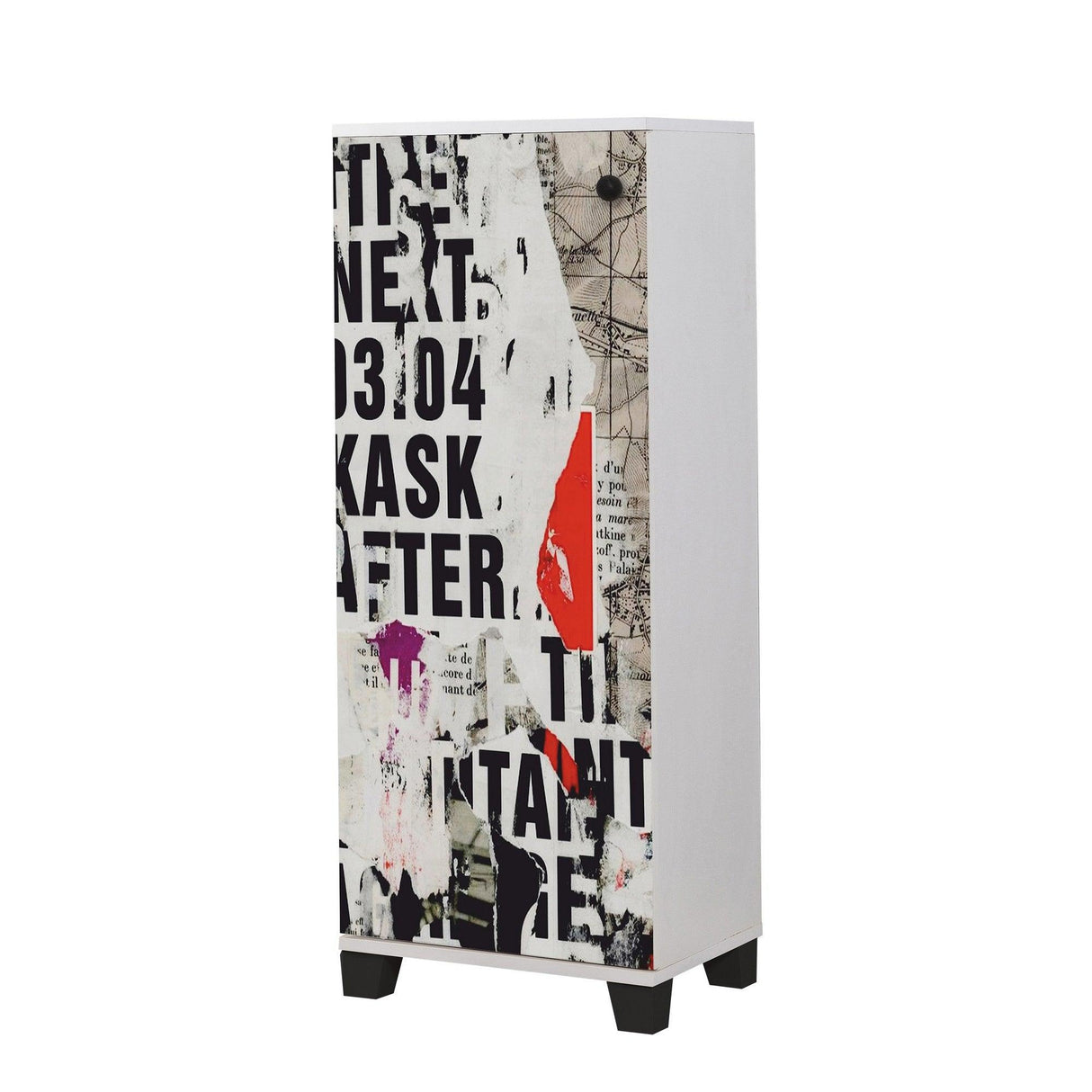 Pantofar Filinta Kapak 2, Alb, 127x38x50 cm