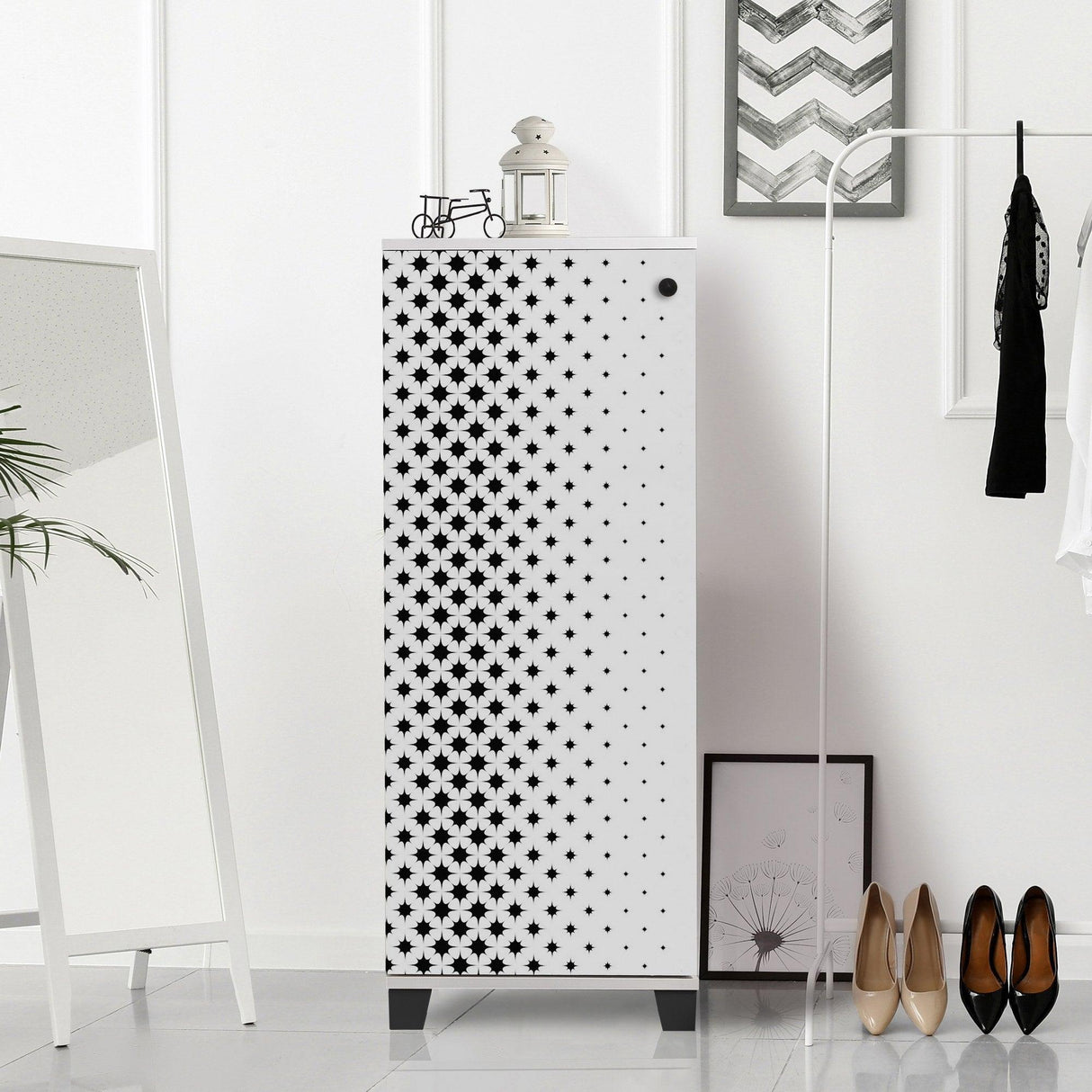 Pantofar Filinta Kapak 6, Alb, 127x38x50 cm