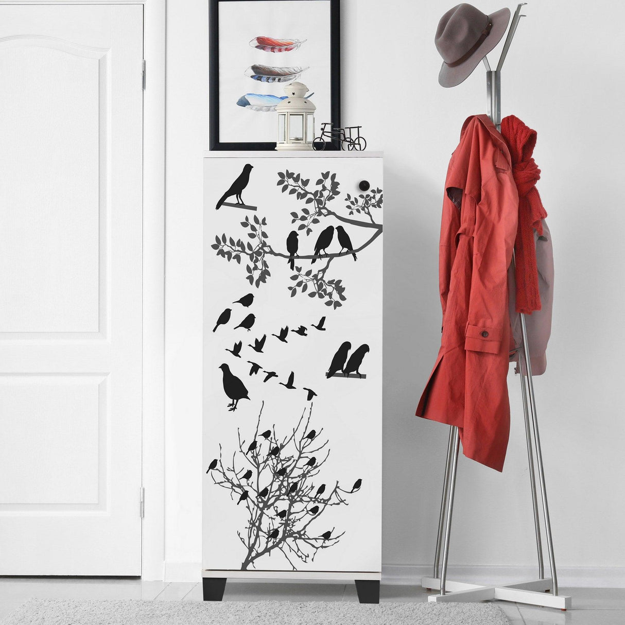 Pantofar Filinta Kapak 9, Alb, 127x38x50 cm