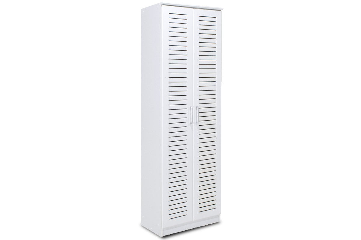 Pantofar Sante Pakketo, sonoma - maro - nuc - alb - antracit, 60x37x183 cm - Alb