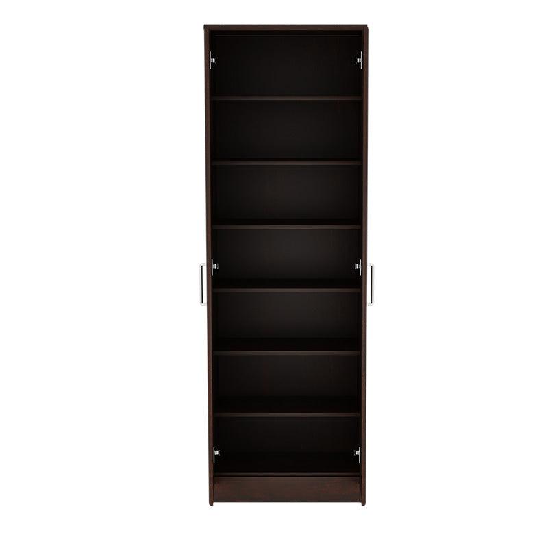 Pantofar Sante Pakketo, sonoma - maro - nuc - alb - antracit, 60x37x183 cm - Maro
