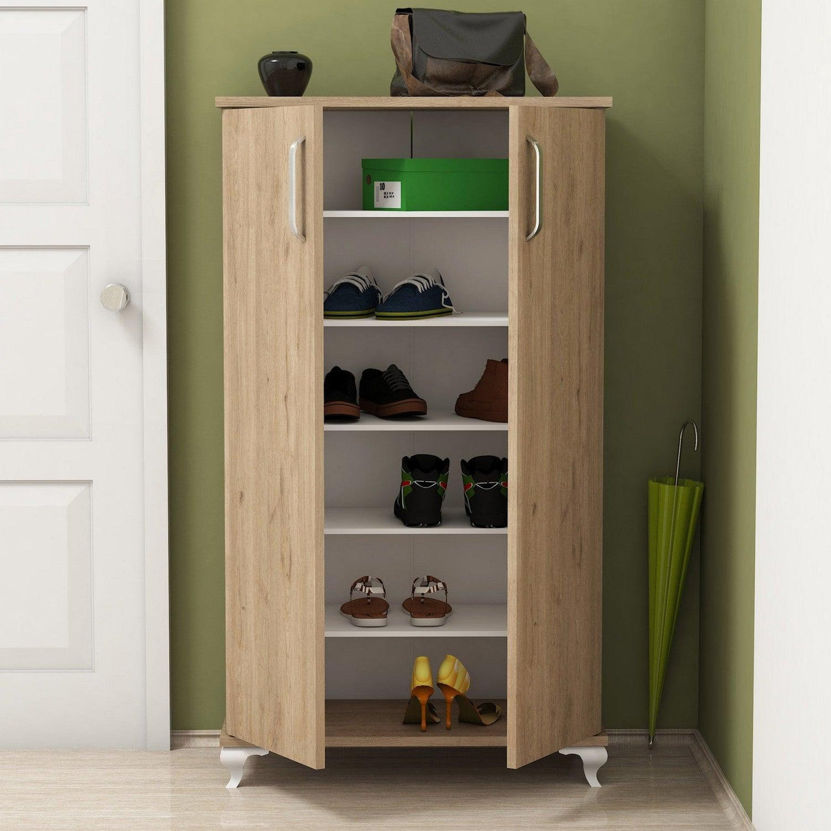 Pantofar Tisra, Nuc, 72x120x32,5 cm