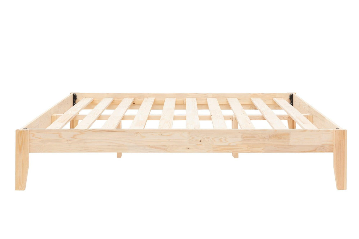 Pat dublu Galaksi 160, Natural, 160x37x200 cm