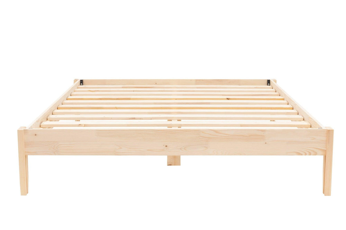 Pat dublu Galaksi, Natural, 120x37x200 cm