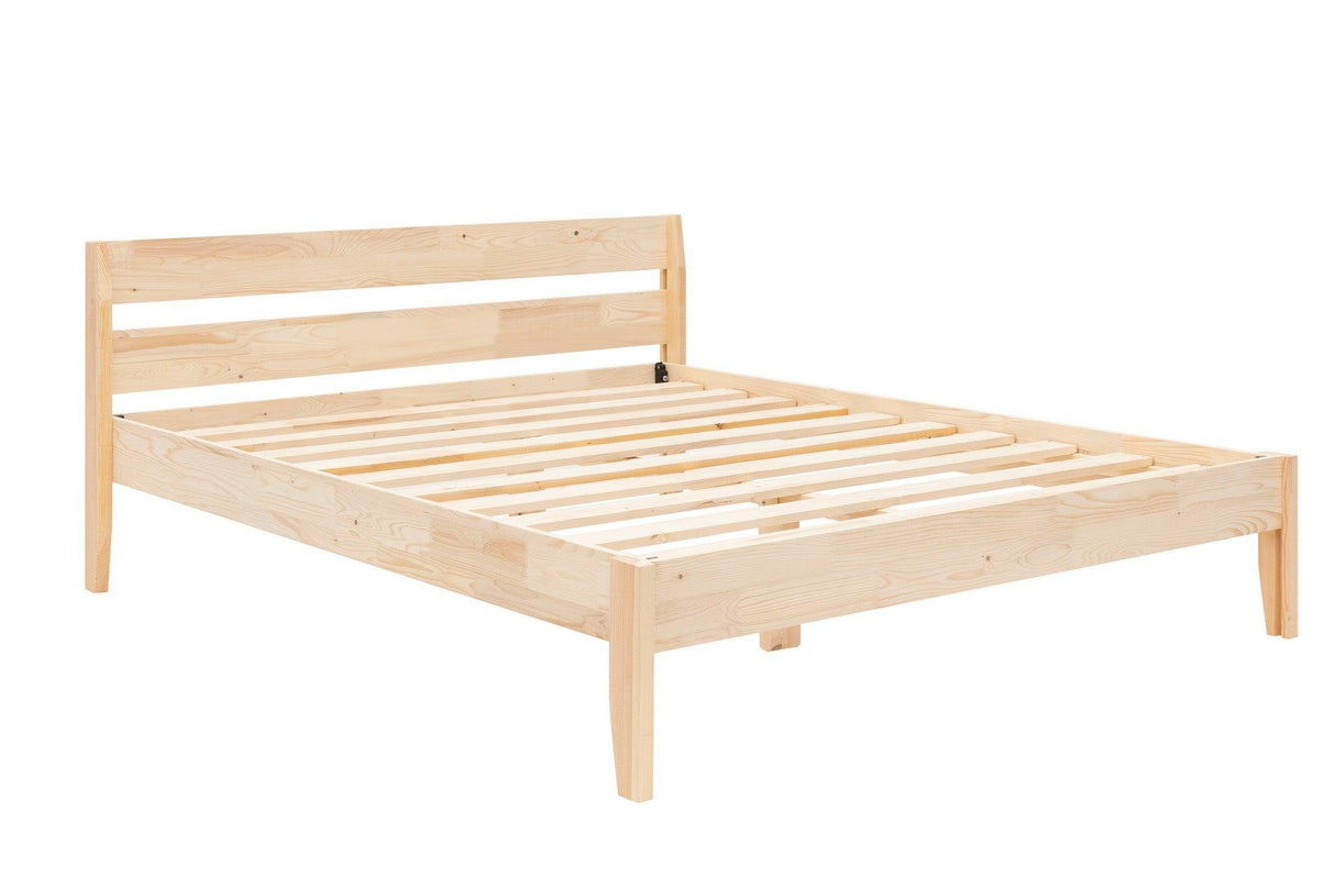 Pat dublu Venus 140, Natural, 140x80x190 cm