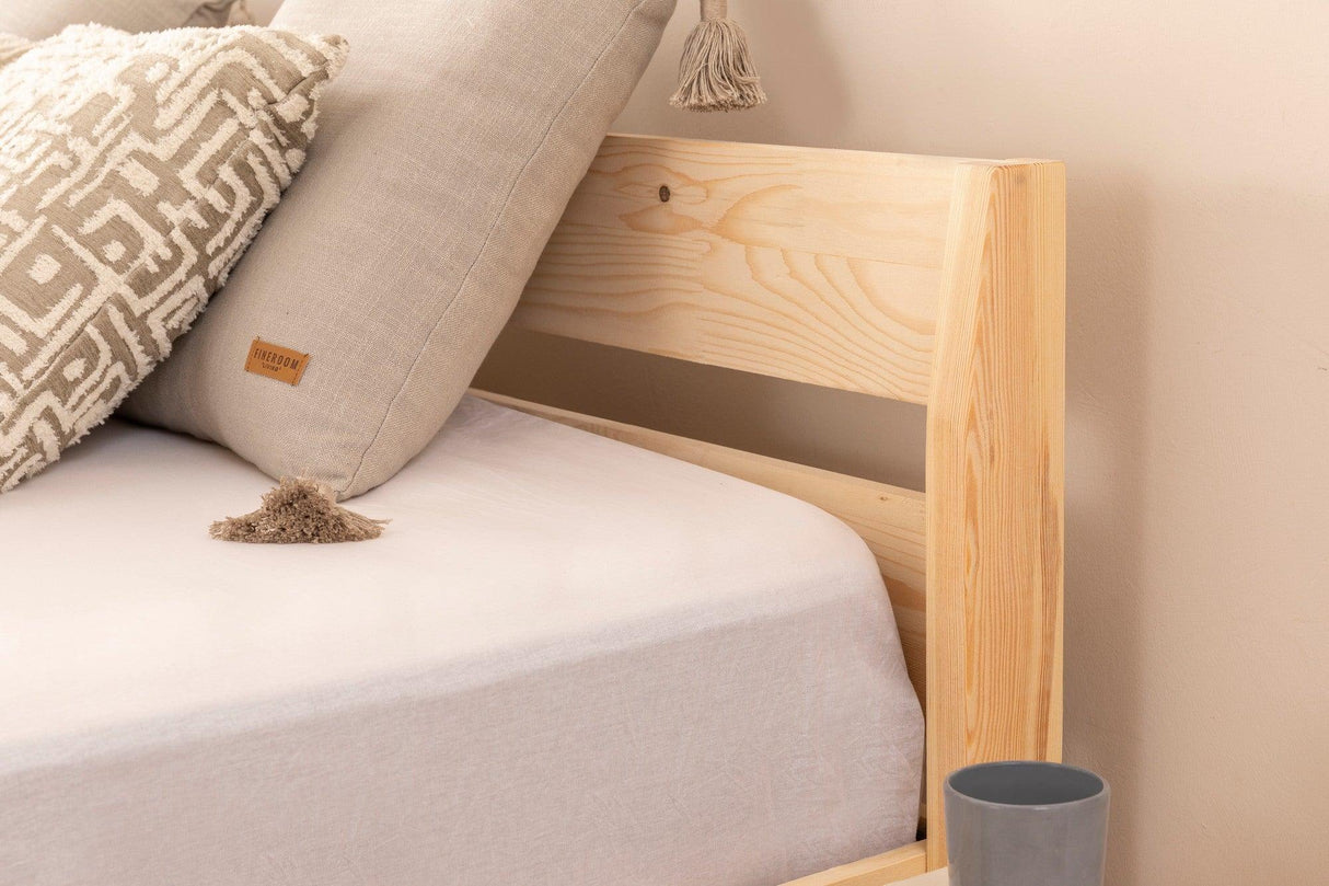 Pat dublu Venus, Natural, 120x80x200 cm