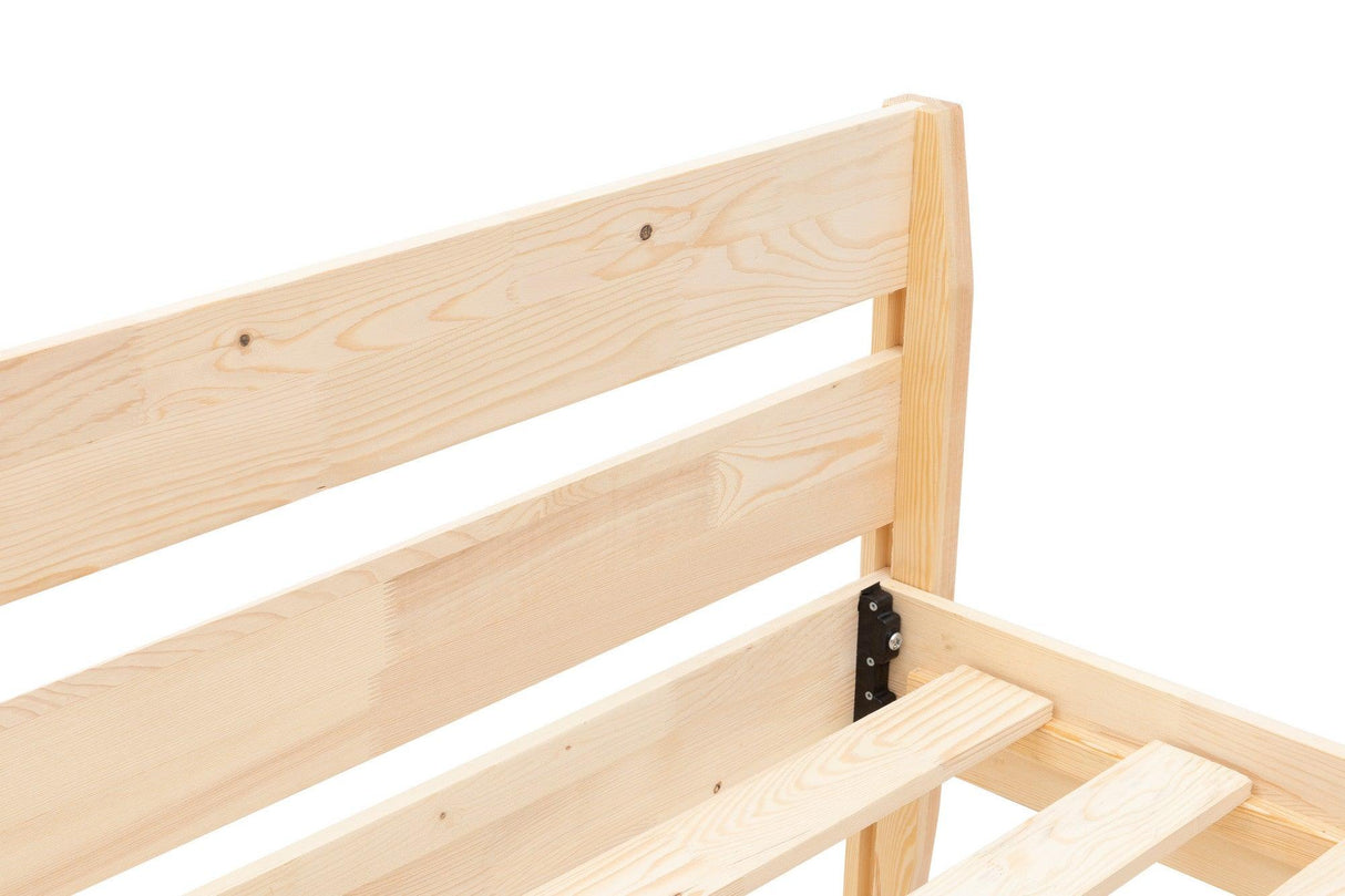 Pat dublu Venus, Natural, 120x80x200 cm