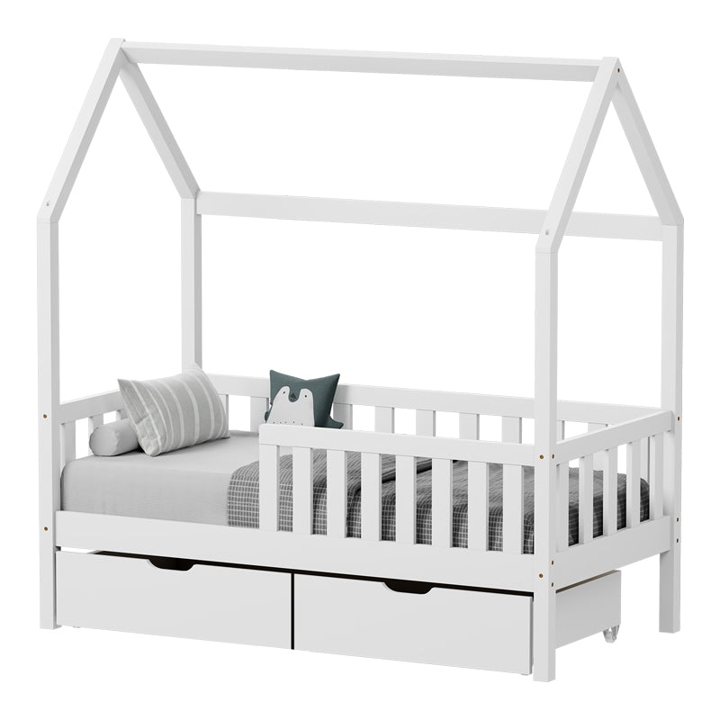 Pat pentru copii Bendina Montessori type, 90x190 cm - Pat pentru copii Bendina Montessori type, Alb, 90x190 cm